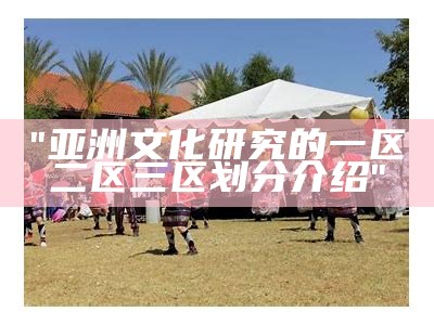 "亚洲文化研究的一区二区三区划分介绍"