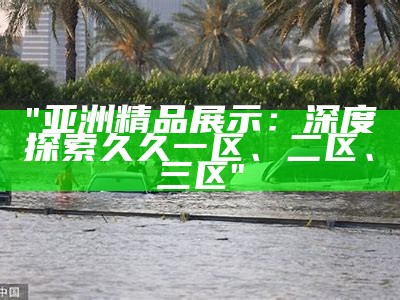 "亚洲精品展示：深度探索久久一区、二区、三区"